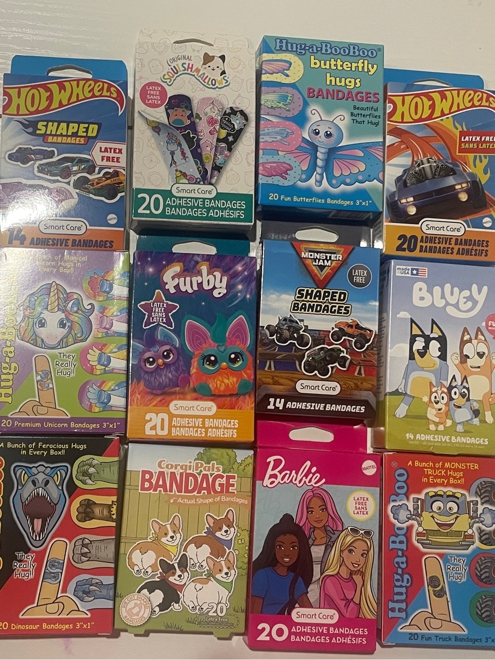 Kids Adhesive Bandages Variety Pack - Assorted Colors